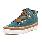 Faux Leather Men's Casual Fashion Sneakers with Rivet