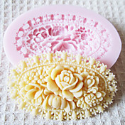 3D Flower Silicone Mold Fondant Molds Sugar Craft Tools Chocolate Mould  For Cakes