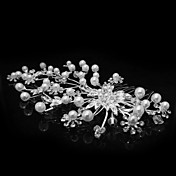 Alloy Hair Combs With Rhinestone Wedding Headpieces