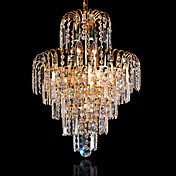 European-Style Luxury 4 Lights Chandelier In Crown Shape