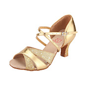 Leatherette Upper Dance Shoes Ballroom Latin Shoes for Women More Colors