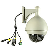 PTZ HD Waterproof Wireless Wifi IP Camera (Night Version,Motion Detection,IR-CUT,Pan/Tilt Zoom)