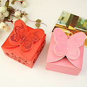 Butterfly Theme Favor Boxes - Set of 12 (More Colors)