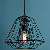 Hive Pendant,1 Light, Creative Black Iron Painting