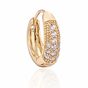 XINXIN Women's 18K Gold Zircon Earrings ER0487