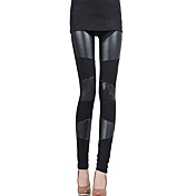 Cherry Women's Fur Split Joint Leggings