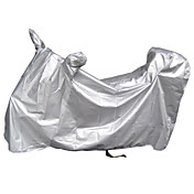 Motorcycle Anti-UV Dustproof Rainproof Outdoor Cover (Silver)