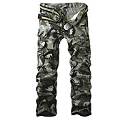 Aowofs Multi-Pocket Men'S Fashion Camouflage Pants Casual Overalls (Screen Color)