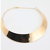 Women Punk Rock Style Silver Gold Decent Necklace