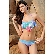 Sexy Halter Ruffle Bikini Set