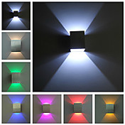 LED Wall Light,  Modern Concise Aluminum Oxidation(Assorted Colors)