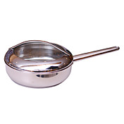 3 QT Stainless Steel Sauté Pans,  W24cm x H6.5cm 