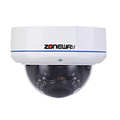 ZONEWAY 2.0MP HD Vandal-proof Outdoor IP Dome Camera (Support ONVIF,P2P and 20M Night Vision)