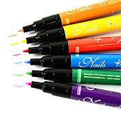 1PCS Nail Polish Nail Art Painting Pen(Assorted 12 Colors)