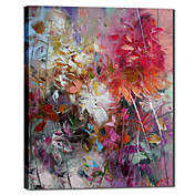 Hand Painted Oil Painting Abstract With Stretched Frame 1303-AB0415