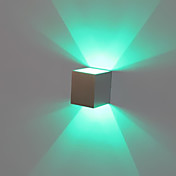 LED Wall Light,  Modern Concise Aluminum Oxidation(Assorted Colors)