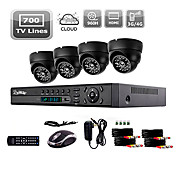 Liview® 700TVL Indoor Day/Night Security Camera and 4CH HDMI 960H Network DVR System