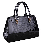 Lisa Women's Black Up Leather Satchels Tote 33*12*23