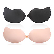Spandex/Lycra Demi Cup Strapless Front Closure Wedding Bra(More Colors)