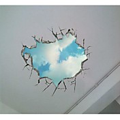 3DThe Hole Wall Stickers Wall Decals
