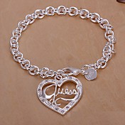 Meles 925 Silver Pendant Bracelet