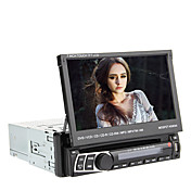 7 Inch 1Din TFT-Screen In-Dash Detachable Panel Car DVD Player with GPS,BT,RDS,iPod,Touch Screen