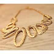 Shadela Geometrical Shape Gold Fashion Necklace CX130-1