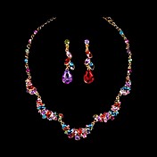 Memory Love Colored Diamond Metal Necklace