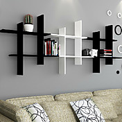 Abstract Geometric Minimalist Solid Wall Mounted Storaging Shelf