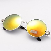 Unisex Vintage Arrow Metal Round Frame Sunglasses