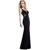Missmay Ladies Formal Elegant Floral Evening  Maxi Long Dress
