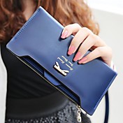 Women's Korean Version of Sweet And Cute Bow Multi- Card Handbag  Long Wallet 
