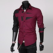 CC Men's Long Sleeve Blending Fashion T-Shirt C01