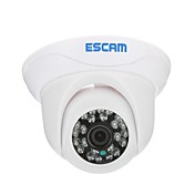 ESCAM Snail QD500 H.264 Dual Stream 3.6MM Day/Night Waterproof Dome IP Camera and Support Mobile Detection