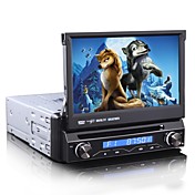 1 Din 7 Inch Car Radio Multimedia DVD Player GPS  Bluetooth Ipod Analog TV