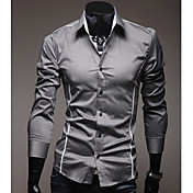 Z&S Men Edge Leisure Long Sleeve Shirt