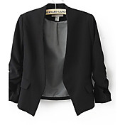 AMC Women's Short No Buckle Sheath Suit Blazer
