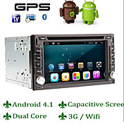 Android 4.1 6.2 Inch In-Dash Car DVD Player with GPS,WiFi,3G,BT,iPod,FM,Capacitive Touch Screen