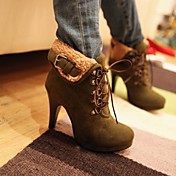 Women's Stiletto Heel Round Toe Pomps/Heels Shoes (More Colors)