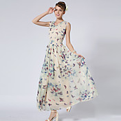S-RAY Bohemia Floral Print Dress