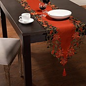 Embroidery Tablecloth Runner Handmade Tablerunner 40*175cm