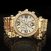 Magnificent Women’s Large Metal Dial Exquisite Fashion Watch