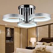 LED Acrylic Chandelier with 3 lights (Silver)
