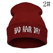 Women's And Men's Bad Hair Day Beanie Hat Hiphop