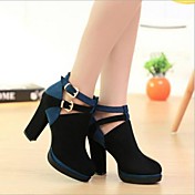 Women's Shoes Platform Chunky Heels Suede Pumps Shoes More Colors available