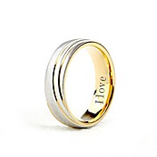 Personalized Gift  Fashionable Stainless Steel Jewelry Engraved  Men's Ring 0.6cm Width