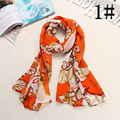 Ludy Women's Autumn Winter New Western Fashion Scarf