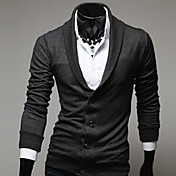 LeXuan Long Sleeve England Style Vintage V Neck Cardigan Knitwear 79