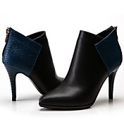 Women's Shoes Fashion Boots Pointed Toe Stiletto Heel Leather Ankle Boots More Colors available