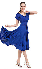 Ballroom Dancewear Viscose Modern Dance Dresse For Ladies More Colors